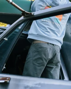 Floris van Bommel Pants|Best Sellers>365 5 Pocket Trouser Ocean Grey