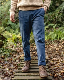 Floris van Bommel Pants|Best Sellers>365 Organic Cotton Pants Dark Denim