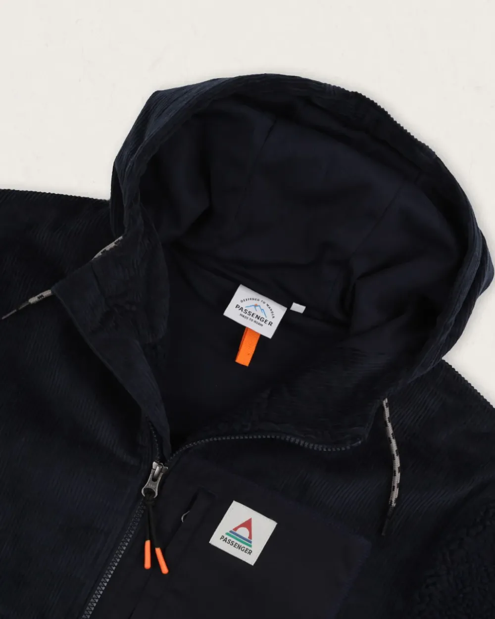 Floris van Bommel Fleece|Fleece>Adventure Recycled Deep-Pile Sherpa Fleece Deep Navy