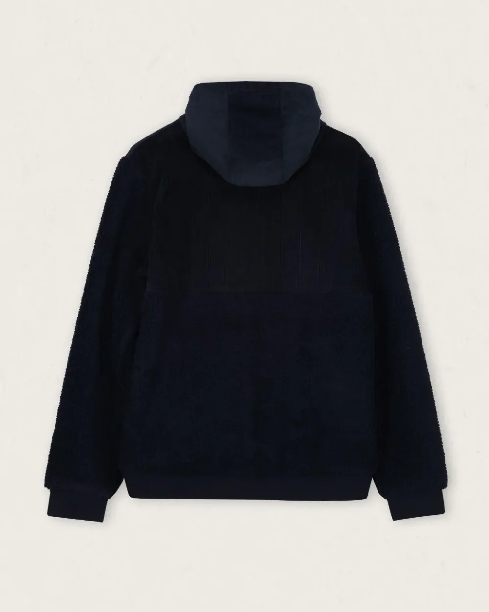 Floris van Bommel Fleece|Fleece>Adventure Recycled Deep-Pile Sherpa Fleece Deep Navy