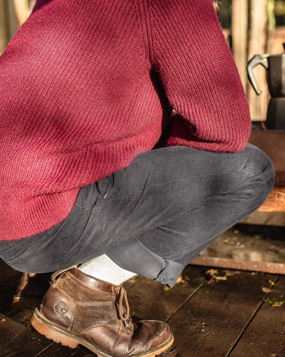 Floris van Bommel Pants|Best Sellers>Adventurer Cord Pants Deep Navy