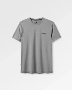 Passenger T-Shirts & Tank Tops|Activewear>All Day Active Recycled T-Shirt Marl Grey Marl