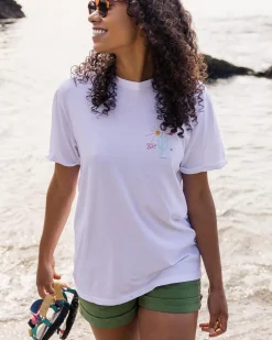 Passenger Tops & T-Shirts|Women's Outlet>Arabica Recycled Cotton Oversized T-Shirt White