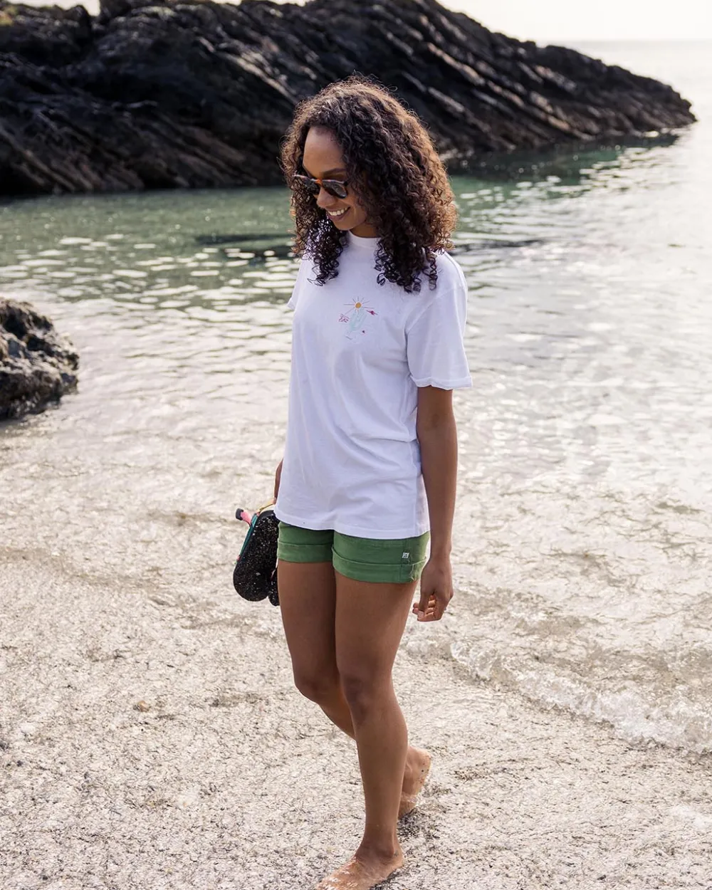 Passenger Tops & T-Shirts|Women's Outlet>Arabica Recycled Cotton Oversized T-Shirt White