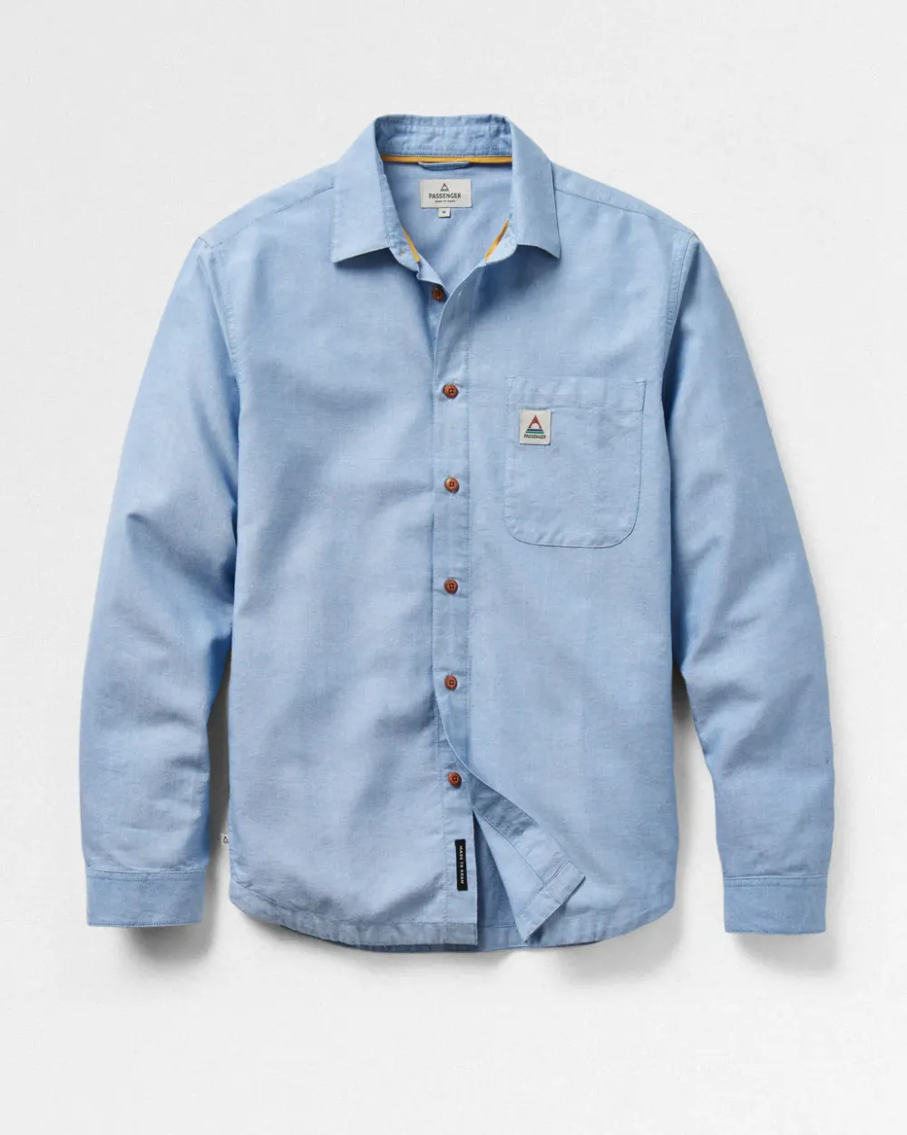 Passenger Shirts|Men's Outlet>Arica Organic Shirt Chambray