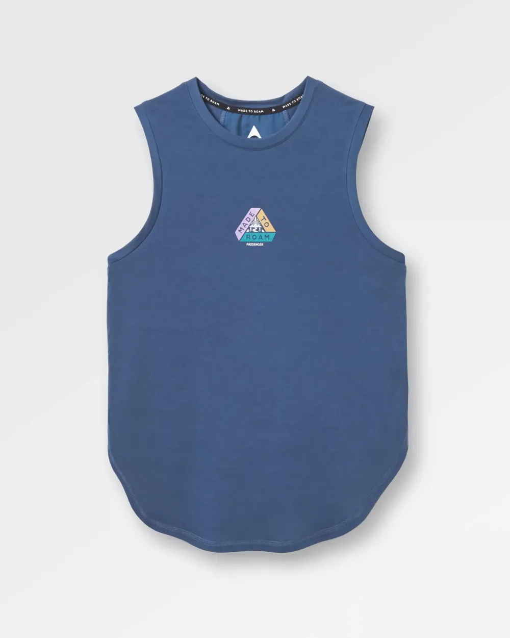 Passenger Tank Tops|Tops & T-Shirts>Asana Recycled Active Vest Dark Denim