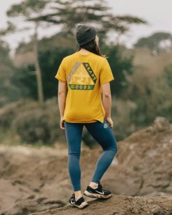 Passenger Activewear|Women's Outlet>Aurora Recycled Active T-Shirt Honey