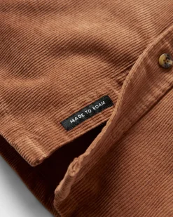 Passenger Best Sellers|Shirts>Backcountry Cord Shirt Toffee