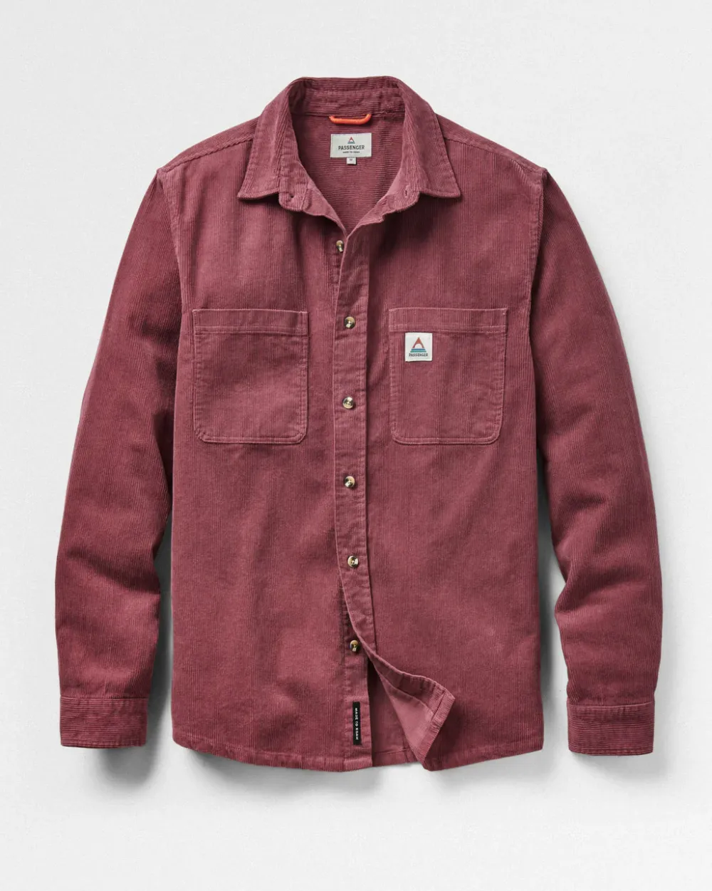 Passenger Shirts|Winter Road Trip Essentials>Backcountry Cord Shirt Crushed Berry