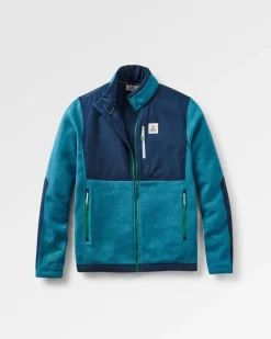 Floris van Bommel Fleece|Fleece>Backroads Recycled Polartec® Fleece Blue Steel Marl