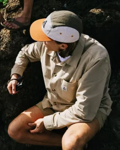 Passenger Shirts|Overshirts>Balsa Organic Cotton Overshirt Biscuit