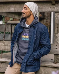 Passenger Shirts|Overshirts>Balsa Organic Denim Overshirt Denim Blue