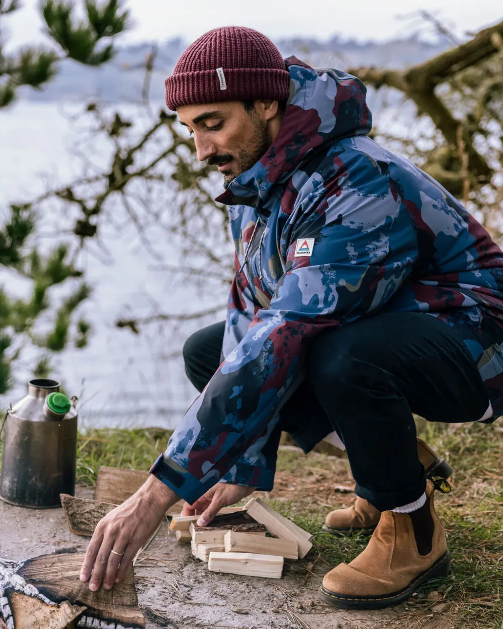 Passenger Men's Outlet|Men's>Baltic Recycled 2.0 Jacket Sycamore Pattern