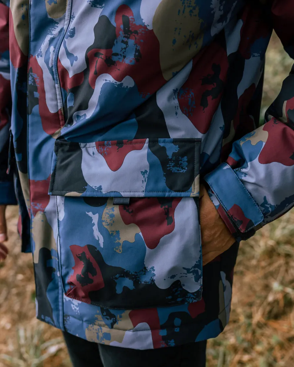 Passenger Men's Outlet|Men's>Baltic Recycled 2.0 Jacket Sycamore Pattern