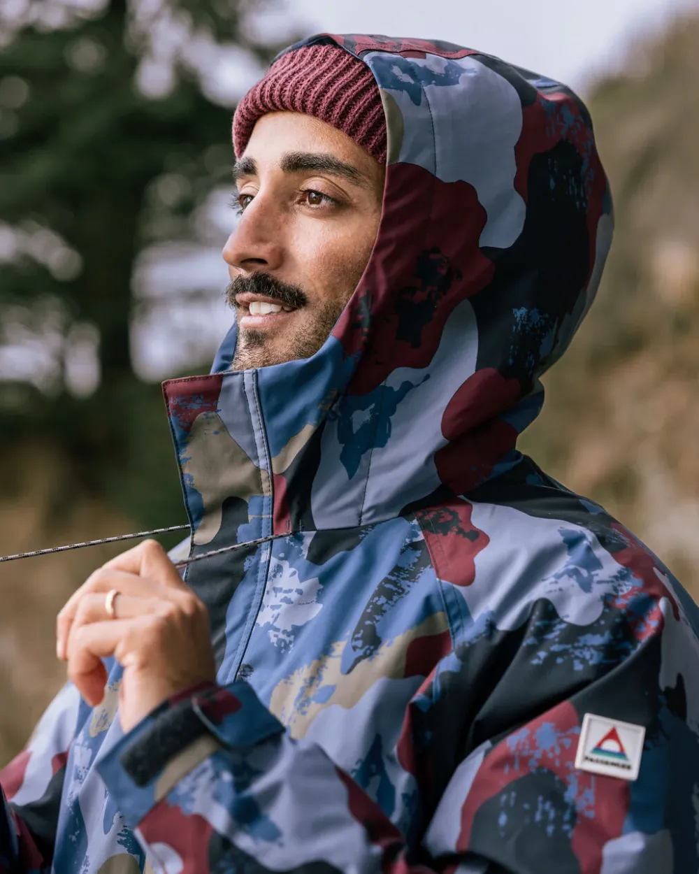 Passenger Men's Outlet|Men's>Baltic Recycled 2.0 Jacket Sycamore Pattern