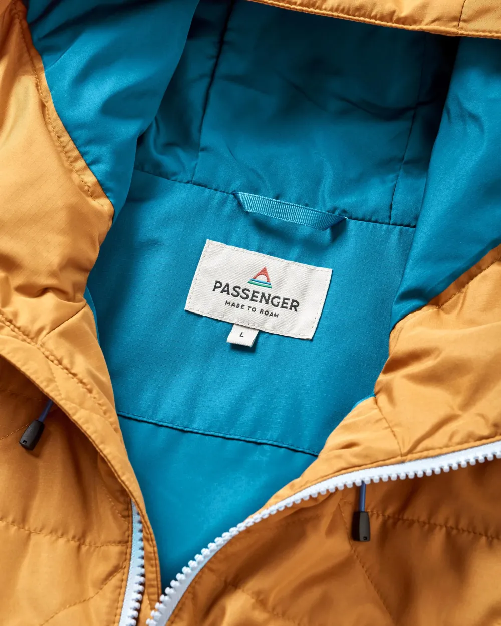 Passenger Water Resistant|Insulated>Base Recycled Thermore® Insulated Jacket Dusty Ochre/ Corsair Blue