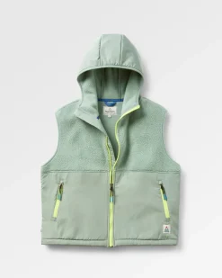 Passenger Fleece|Fleece>Beebalm Recycled Sherpa Fleece Vest Pistachio