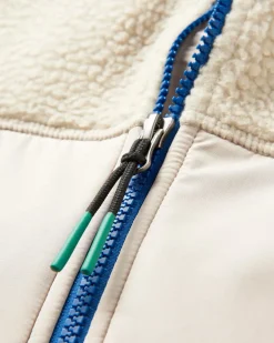 Passenger Fleece|Fleece>Beebalm Recycled Sherpa Fleece Vest Oatmeal