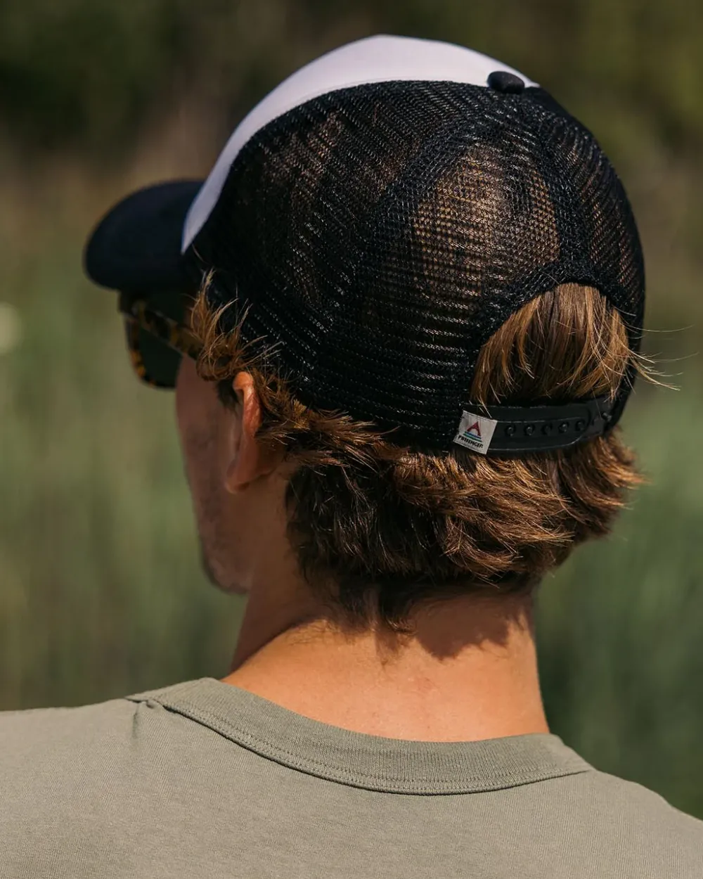 Passenger Accessories|Caps & Hats>Beechey Snapback Trucker Cap Black/White