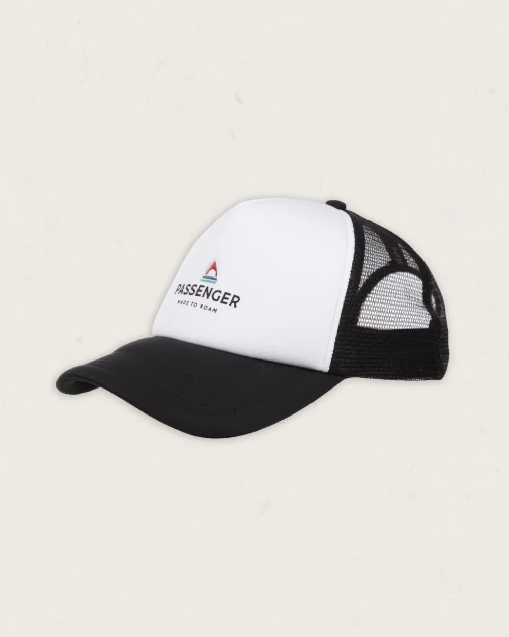 Passenger Accessories|Caps & Hats>Beechey Snapback Trucker Cap Black/White