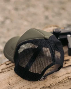 Floris van Bommel Caps & Hats|Caps & Hats>Beechey Snapback Trucker Cap Khaki