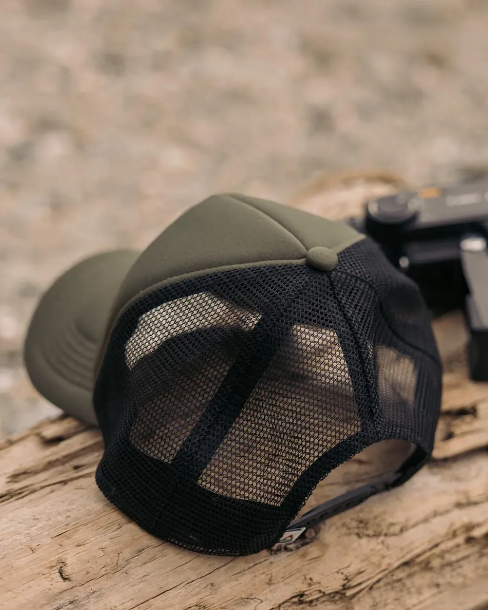 Floris van Bommel Caps & Hats|Caps & Hats>Beechey Snapback Trucker Cap Khaki