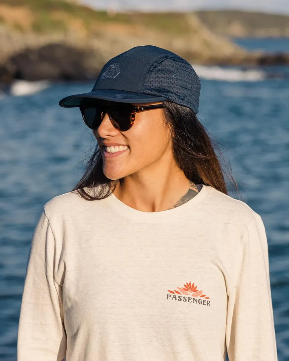 Passenger Accessories|Caps & Hats>Beyond Recycled 5 Panel Cap Deep Navy