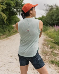 Passenger Tank Tops|Tops & T-Shirts>Blue Bird Recycled Active Tank Top Mint Green