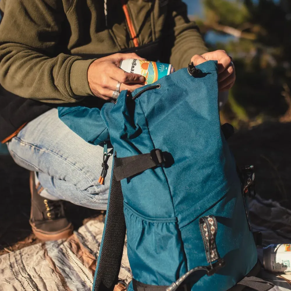 Floris van Bommel Accessories|Backpacks & Bags>Boondocker Recycled 26L Backpack Ash Blue