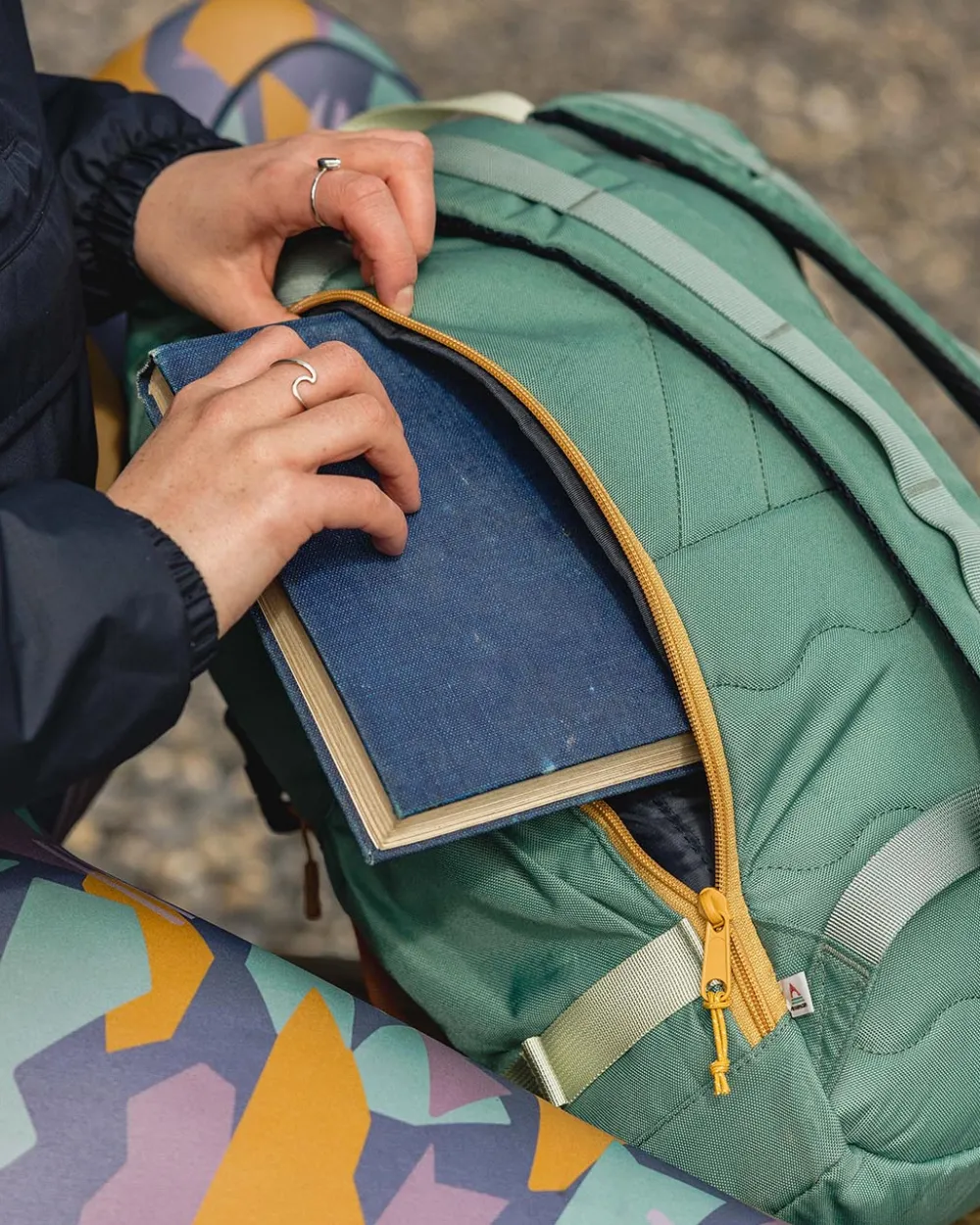 Floris van Bommel Backpacks & Bags|Backpacks & Bags>Boondocker Recycled 26L Backpack Deep Sea