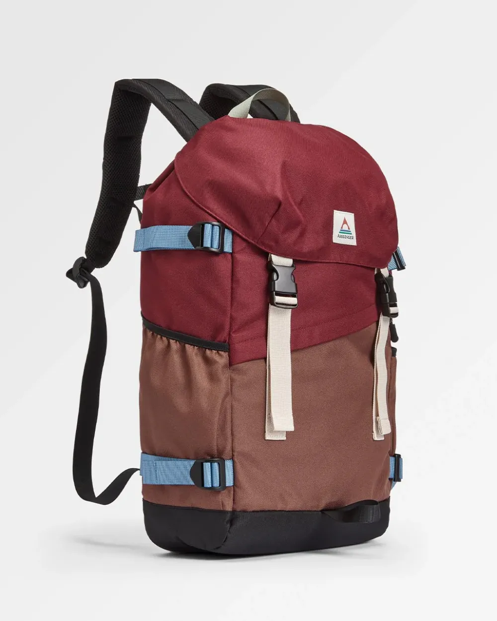 Passenger Accessories|Backpacks & Bags>Boondocker Recycled 26L Backpack Burgundy/Chestnut
