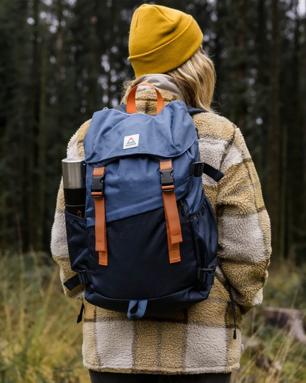 Passenger Backpacks & Bags|Backpacks & Bags>Boondocker Recycled 26L Backpack Dark Denim/ Deep Navy