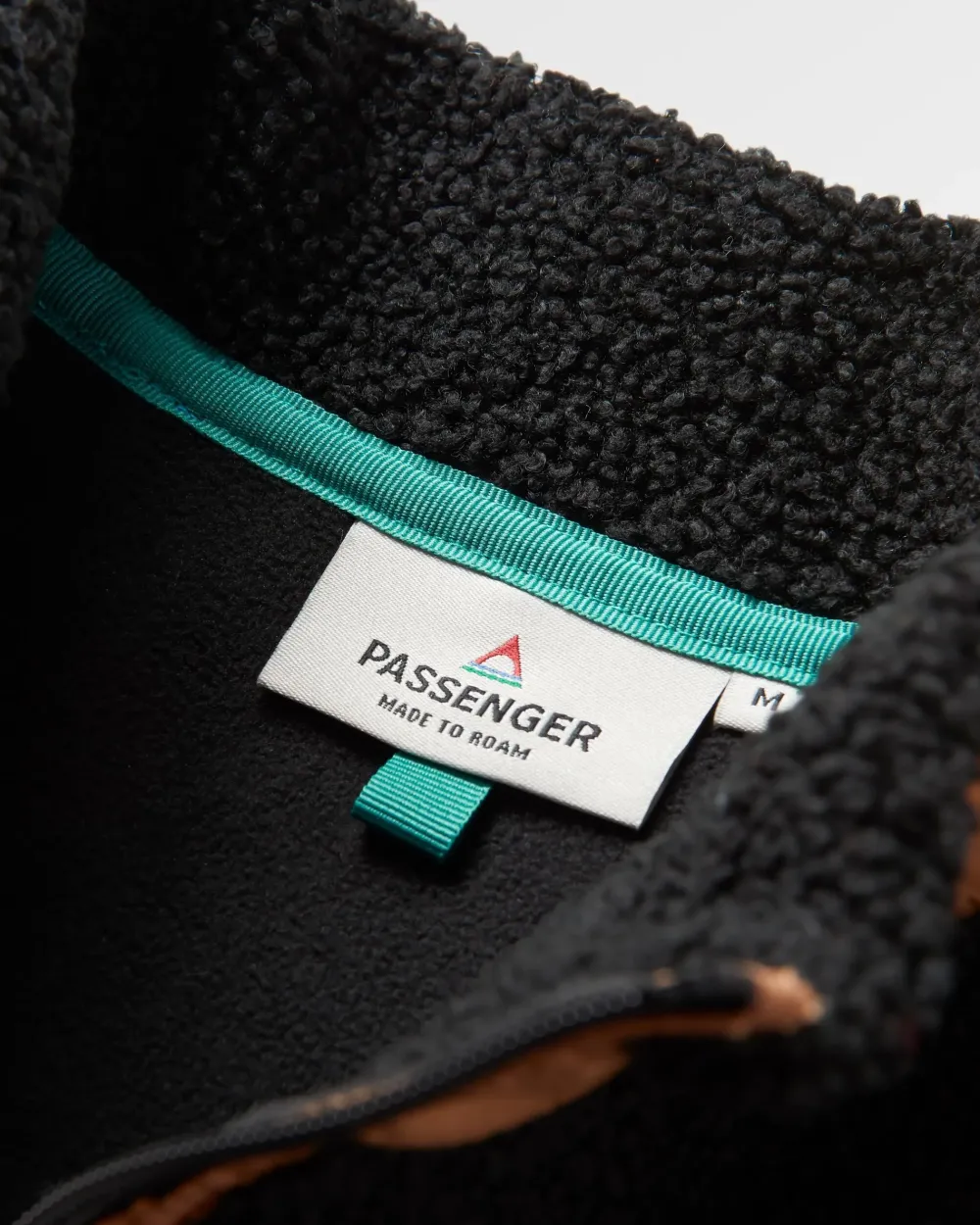 Floris van Bommel Fleece|Fleece>Born Explorer Recycled Polar-Lined Sherpa Fleece Black