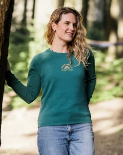 Passenger Hoodies & Sweatshirts>Breathe Recycled Cotton Sweatshirt Mediterranean
