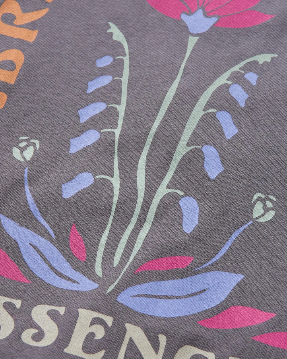 Passenger Tops & T-Shirts|Women's Outlet>Bud Recycled Cotton Oversized T-Shirt Charcoal