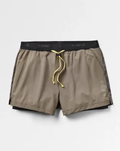 Passenger Shorts|Activewear>Byway Active Recycled Short Dusty Olive
