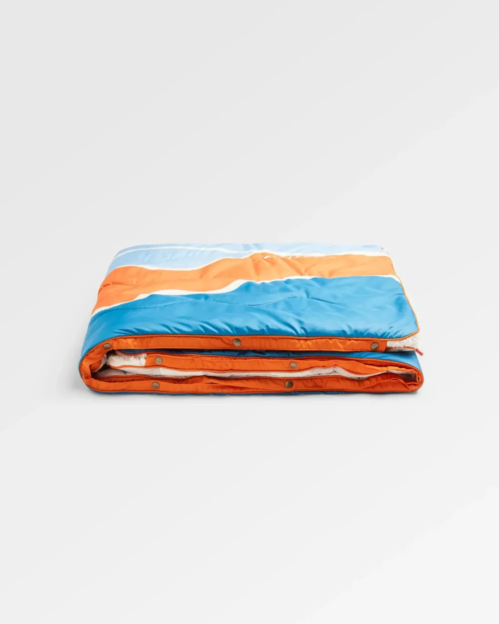 Floris van Bommel Blankets|Outdoor Living>Cabin Recycled Sherpa Blanket Cornflower