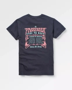 Passenger Tops & T-Shirts|Women's Outlet>Canelazo Recycled Cotton T-Shirt Black