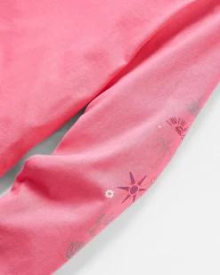 Passenger Tops & T-Shirts|Women's Outlet>Chica Recycled Cotton LS T-Shirt Soft Rose