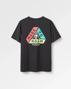 Passenger T-Shirts & Tank Tops|Activewear>Classic Active Recycled T-Shirt Solid Black