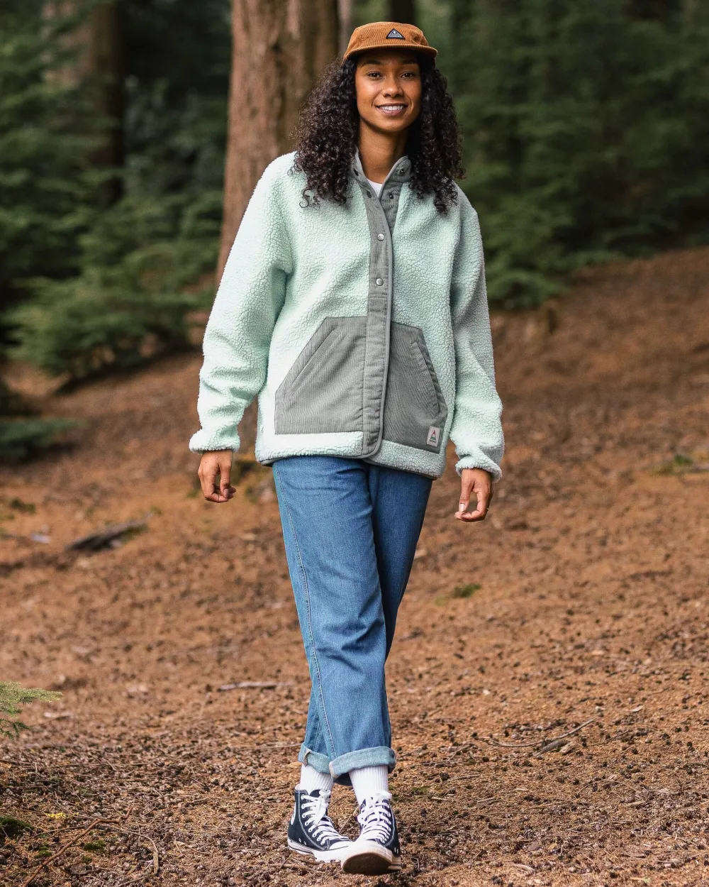 Passenger Fleece|Fleece>Clover Recycled Deep-Pile Sherpa Fleece Surf Spray