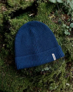 Floris van Bommel Beanies|Beanies>Compass Recycled 2.0 Beanie Rich Navy
