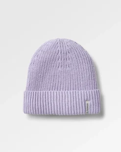 Floris van Bommel Beanies|Beanies>Compass Recycled Beanie Lilac Mist