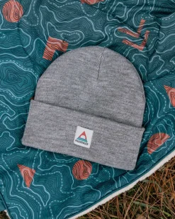 Passenger Accessories|Beanies>Core Recycled Low-Top Beanie Grey Marl