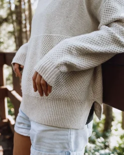 Passenger Knitwear|Winter Road Trip Essentials>Cove Recycled Knitted Jumper Off White