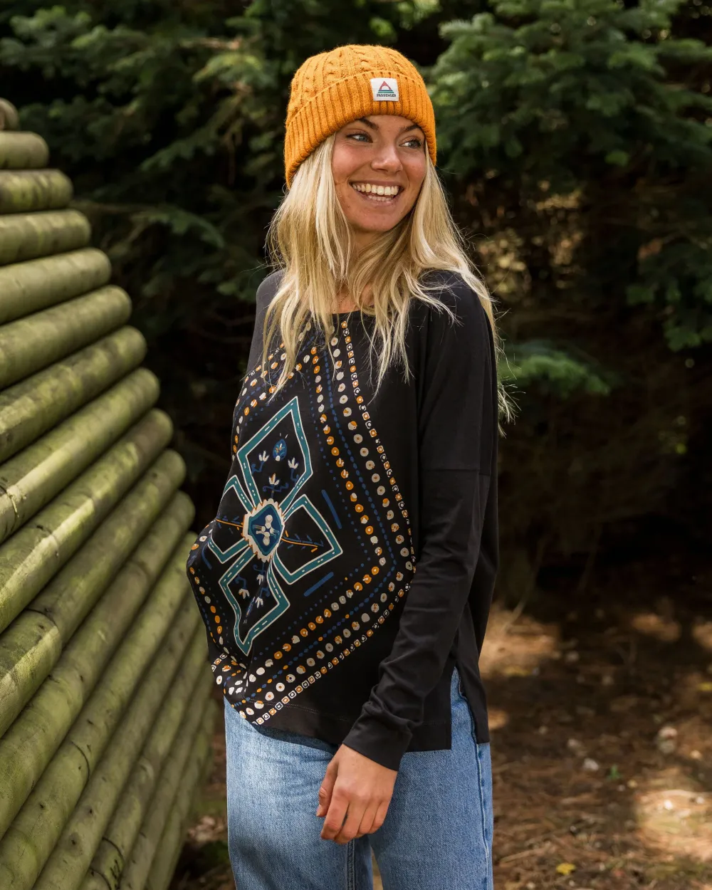 Passenger Tops & T-Shirts|Women's Outlet>Craft Organic Cotton LS T-Shirt Black