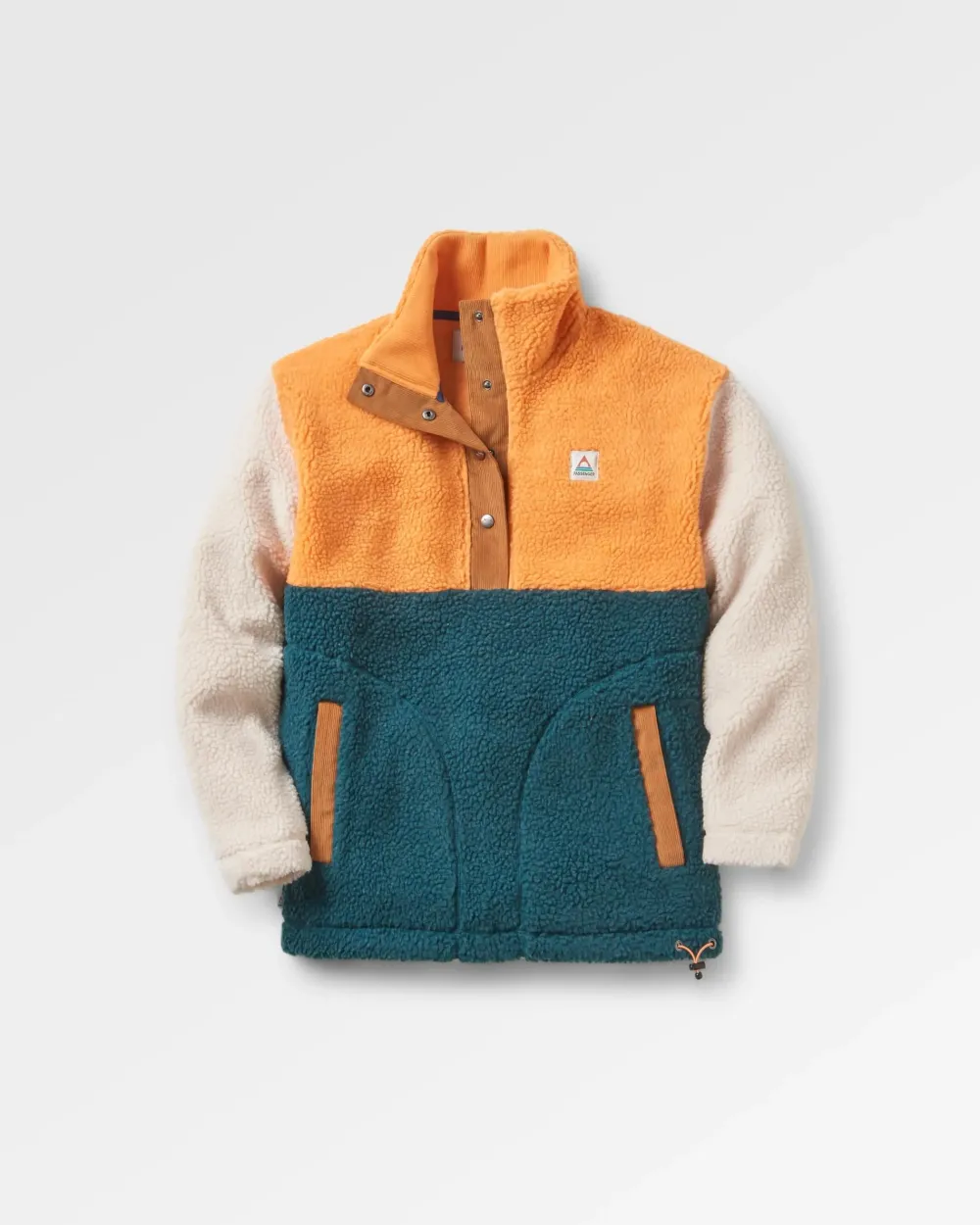 Passenger Fleece|Fleece>Create Recycled Deep-Pile Sherpa Fleece Mediterranean