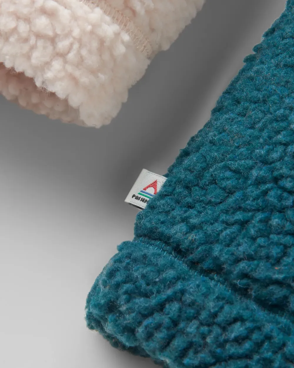 Passenger Fleece|Fleece>Create Recycled Deep-Pile Sherpa Fleece Mediterranean