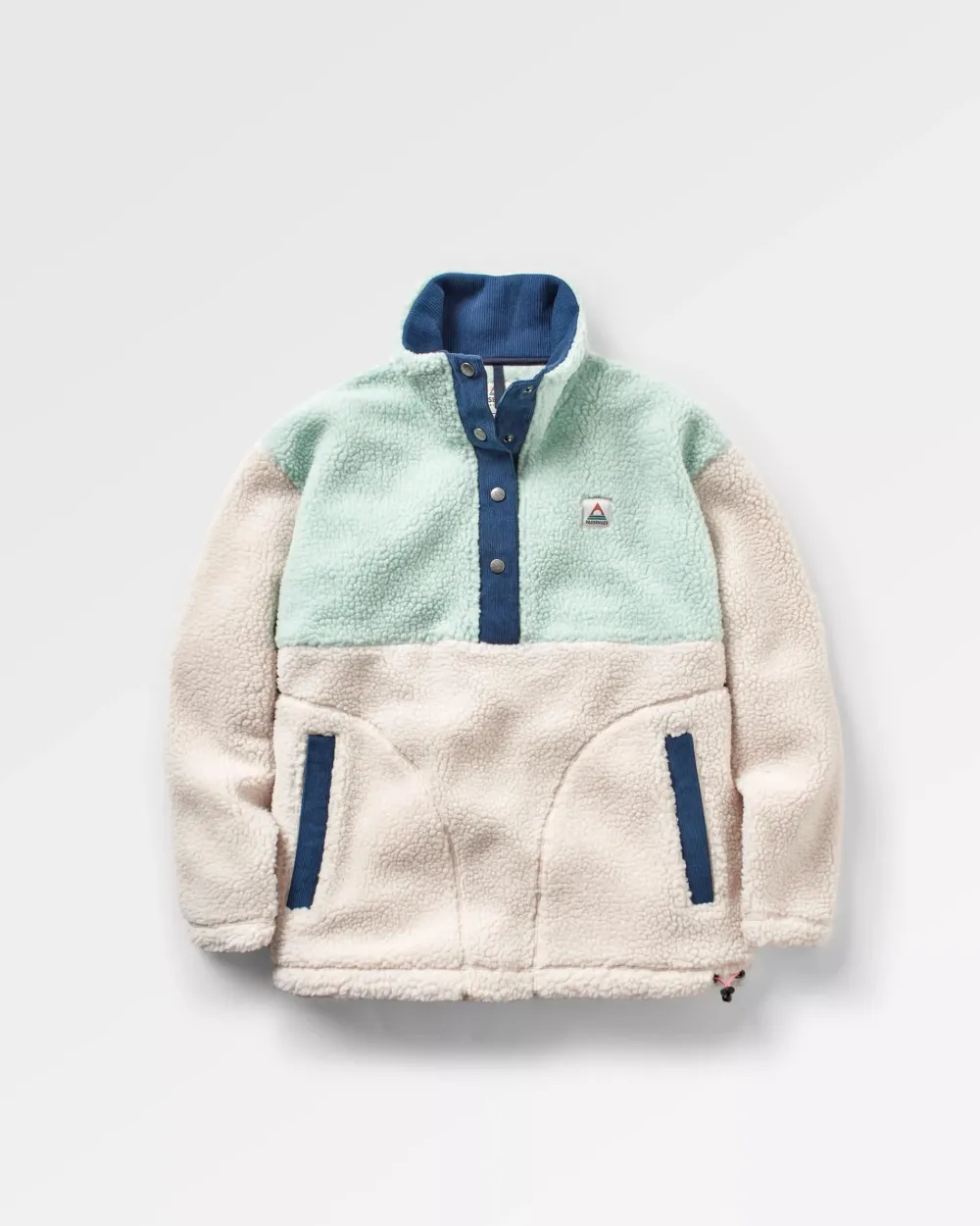 Passenger Fleece|Fleece>Create Recycled Deep-Pile Sherpa Fleece Vintage White