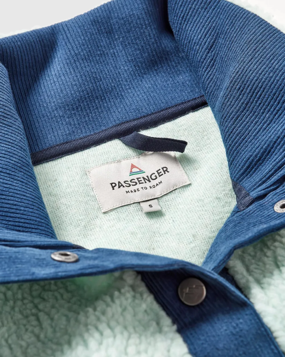 Passenger Fleece|Fleece>Create Recycled Deep-Pile Sherpa Fleece Vintage White